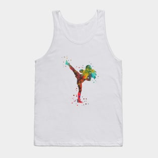 Lady muay thai boxing Tank Top